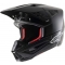 Alpinestars Alpinestars Off Road Black Supertech M5 Solid MX Helmet | 8303023-110 | alp_8303023-110-XL | euronetbike-net