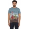 Genuine Apparel ROYAL ENFIELD Aom Desert Love T-Shirt - Light Blue | re_RLATSO220072 | euronetbike-net