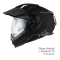 Nexx helmets NEXX Adventure Helmet X.WED3 PLAIN BLACK MT, Size: XXS | 01XE301419011 | nexx_01XE301419011-3XL | euronetbike-net