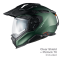 Nexx helmets NEXX Adventure Helmet X.WED3 PLAIN FOREST MT, Size: XXS | 01XE344419043 | nexx_01XE344419043-3XL | euronetbike-net