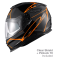 Nexx helmets NEXX Urban Helmet Y.100 B-SIDE BLACK.ORANGE, Size: XS | 01YU101405031 | nexx_01YU101405031-2XL | euronetbike-net