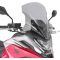 GIVI Parts Givi Windscreen for Honda NC750X 21-, color Light Smoke, dim. HxW 48 x 43 cm, fits oe headlight fairing | D1192S | givi_D1192S | euronetbike-net