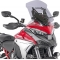 GIVI Parts Givi Windscreen for Ducati Multistrada V4, color smoke, dim. HxW 45,5x38cm, 3,5com higher than oem screen | D7413S | givi_D7413S | euronetbike-net