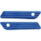 Arlen Ness Arlen Ness Saddlebag Latch Covers Blue | 03-604 | aness_03-604 | euronetbike-net