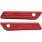 Arlen Ness Arlen Ness Saddlebag Latch Covers Red | 03-616 | aness_03-616 | euronetbike-net