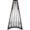 Arlen Ness ARLEN NESS FRAME GRILL DEEP CUT BLACK | 03-655 | aness_03-655 | euronetbike-net