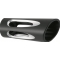 Arlen Ness ARLEN NESS SHIFT/BRAKE PEG DEEP CUT BLACK | 06-473 | aness_06-473 | euronetbike-net