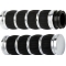 Arlen Ness ARLEN NESS GRIPS RING LEADER FUSION THROTTLE BY CABLE CHROME | 07-312 | aness_07-312 | euronetbike-net