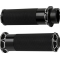 Arlen Ness ARLEN NESS GRIPS BEVELED FUSION THROTTLE BY WIRE BLACK | 07-329 | aness_07-329 | euronetbike-net