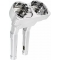 Arlen Ness Arlen Ness Method Kickback Handlebar Riser Chrome | 520-033 | aness_520-033 | euronetbike-net