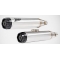 Zard exhaust Zard Stainless Homologated E4/E5 Slip-Ons With Black Alu End-Cap | ZHD039S10SAO | zar_ZHD039S10SAO | euronetbike-net