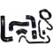 SAMCO SPORT Samco Sport MV Agusta F4 1000 / LH44 2010 - 2019 9 Piece Samco Sport Silicone Radiator Coolant Hose Kit | AGU-3-BK | samco_AGU-3-BK | euronetbike-net
