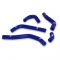 SAMCO SPORT Samco Sport Silicone Radiator Coolant Hose Kit Blue, Kawasaki KX 250 2025 5 Piece OEM Replacement | KAW-104-BU | samco_KAW-104-BU | euronetbike-net