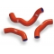SAMCO SPORT Samco Sport KTM 450 EXC-F 2020 - 2021 3 Piece Thermostat Bypass Samco Sport Silicone Radiator Coolant Hose Kit | KTM-118-OR | samco_KTM-118-OR | euronetbike-net