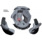 GIVI Parts GIVI Lining + Cheek Pads Black Size Js | Z233350R | givi_Z233350R | euronetbike-net