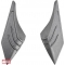 GIVI Parts GIVI Slide Completely For Visor Panel In Titanium Gray | Z2488G768R | givi_Z2488G768R | euronetbike-net