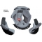 GIVI Parts GIVI Lining + Cheek Pads Color Sand Size L | Z350360R | givi_Z350360R | euronetbike-net