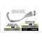 Arrow Arrow Honda Cbr 650R'19 - Cb 650R'19 Full Sys Tem With Stainless S. Collectors And Hom Ol. Titan. Pro-Race (Upp.+Low.)Silencers | 71902PR | arr_71902PR | euronetbike-net