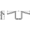 Fehling carriers & handlebars Fehling Z-Handlebar, high, below round, black | 7694 L RZ 2 | feh_7694 | euronetbike-net