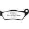 EBC brakes EBC-Brakes R Series Heavy Duty Sintered Brake Pads to fit Front Left | ebc_FA181R | euronetbike-net