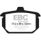 EBC brakes EBC-Brakes British Made KevlarÂ® Organic FA Series Brake Pads to fit Rear Left | ebc_FA078 | euronetbike-net