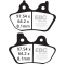 EBC brakes EBC-Brakes British Made KevlarÂ® Organic FA Series Brake Pads to fit Front Left | ebc_FA400 | euronetbike-net