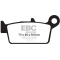 EBC brakes EBC-Brakes SFA Series Scooter Organic Pads to fit Rear Left | ebc_SFA131-3 | euronetbike-net