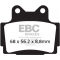 EBC brakes EBC-Brakes British Made Semi-Sintered V-Pads to fit Rear Left | ebc_FA104V | euronetbike-net