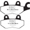 EBC brakes EBC-Brakes British Made Semi-Sintered V-Pads to fit Front Right | ebc_FA215V | euronetbike-net