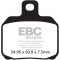 EBC brakes EBC-Brakes R Series Heavy Duty Sintered Brake Pads to fit Front Left | ebc_FA266R | euronetbike-net