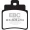 EBC brakes EBC-Brakes R Series Heavy Duty Sintered Brake Pads to fit Rear Left | ebc_FA355-4R | euronetbike-net