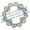 EBC brakes EBC-Brakes Rear Vee Rotor stainless to fit Rear Left | ebc_VR1020 | euronetbike-net