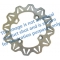 EBC brakes EBC-Brakes Rear Vee Rotor stainless to fit Rear Left | ebc_VR1184 | euronetbike-net