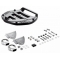 GIVI Parts Givi Monolock Plate with joints | MM | givi_MM | euronetbike-net