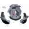 GIVI Parts GIVI Lining + Cheek Pads Color Sand Size Xs | Z220654R | givi_Z220654R | euronetbike-net