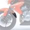 Pyramid Plastics parts Pyramid Plastics Kawasaki ER-6N Extenda Fenda Matte Black 2006>2008 | 053002 | pyr_053002 | euronetbike-net