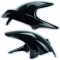 Pyramid Plastics parts Pyramid Plastics Suzuki GSF 1250 S Bandit Hugger Gloss Black 2007>2015 | 070400B | pyr_070400B | euronetbike-net