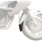 Pyramid Plastics parts Pyramid Plastics Honda NT 650 V Deauville Extenda Fenda Matte Black 1998>2006 | 05102 | pyr_05102 | euronetbike-net