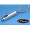 Marving Exhaust MARVING LEGEND SINGLE - CHROMIUM + ALUMINIUM | S/AAA/57/BC | mvg_S-AAA-57-BC | euronetbike-net