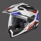 Nolan Nolan Modular Helmet N70.2x Torpedo N-com White Blue Red, XXS | N7X0005470459 | nol_N7X0005470459 | euronetbike-net