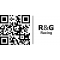 R&G Racing R&G Racing Kickstand Shoe, Black/Silver | PKS0016SI | rg_PKS0016SI | euronetbike-net