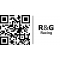 R&G Racing R&G Racing Kickstand Shoe, Black/Silver | PKS0014SI | rg_PKS0014SI | euronetbike-net