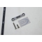 R&G Racing R&G Racing Rear Footrest Blanking Plate, Silver | BLP0021SI | rg_BLP0021SI | euronetbike-net