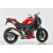 Hurric mufflers HURRIC Rac 1 slip on exhaust (2-1) ,silver | 63501660 | hur_63501660 | euronetbike-net