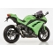 Hurric mufflers HURRIC Supersport slip on exhaust (2-1) ,black | 63502534 | hur_63502534 | euronetbike-net