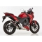 Hurric mufflers HURRIC Supersport slip on exhaust (2-1) ,black | 63502539 | hur_63502539 | euronetbike-net