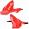 Pyramid Plastics parts Pyramid Plastics Honda CB 600 F Hornet Hugger Gloss Red 2007>2012 | 071370J | pyr_071370J | euronetbike-net
