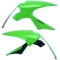 Pyramid Plastics parts Pyramid Plastics Kawasaki ZX6-R Hugger Gloss Green 2007>2009 | 073230D | pyr_073230D | euronetbike-net