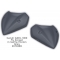 Pyramid Plastics parts Pyramid Plastics Suzuki GSX-S 1000 Fly Screen Matte Grey (Matte Fibroin Grey) 2015> | 207030D | pyr_207030D | euronetbike-net