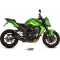 Mivv silencers Mivv SPORT DOUBLE GUN SLIP-ON Muffler BLACK STAINLESS STEEL for KAWASAKI Z 750 2007 - 2014 NOT approved | K.018.SDGB | mivv_K018SDGB | euronetbike-net